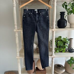 J.Crew 9” High-Rise Toothpick Jean in Dark Wash (26)